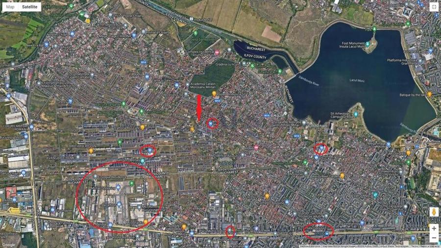 Teren Construcții intravilan de 1037 mp, în Chiajna