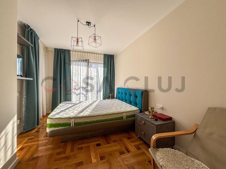Apartament cu 2 camere semidecomandat, mobilat în Bună Ziua