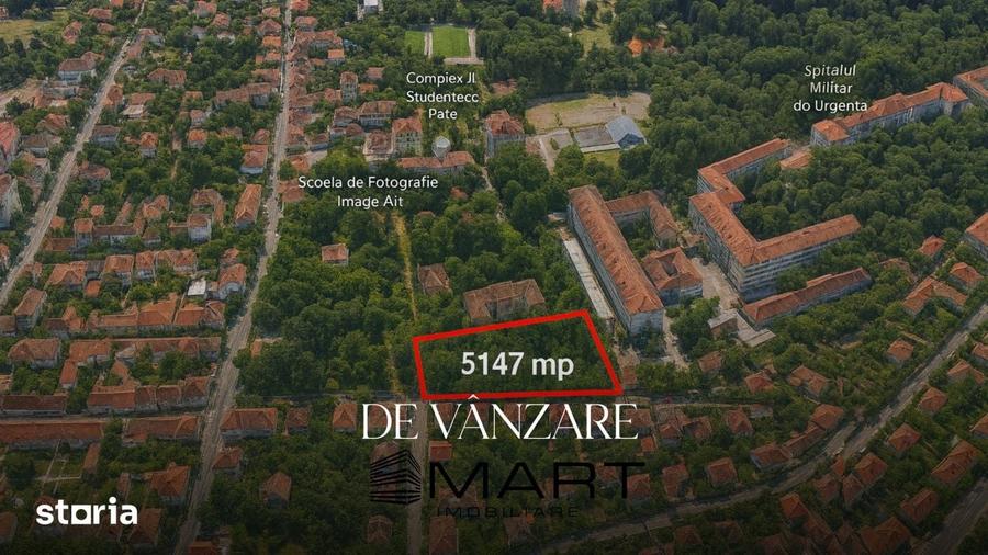 Teren de 5147 mp, în Ștrand