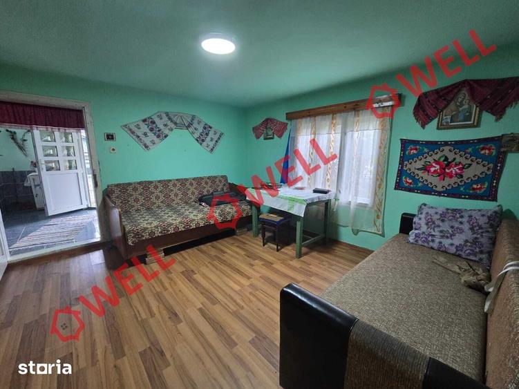 Casă cu 2 camere cu Teren 400 Mp în Sita Buzăului