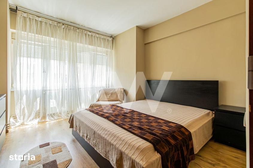 Apartament cu 3 camere decomandat, mobilat în Centrul Civic