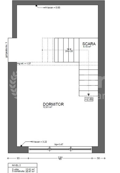 Apartament cu 3 camere semidecomandat, mobilat în Borhanci