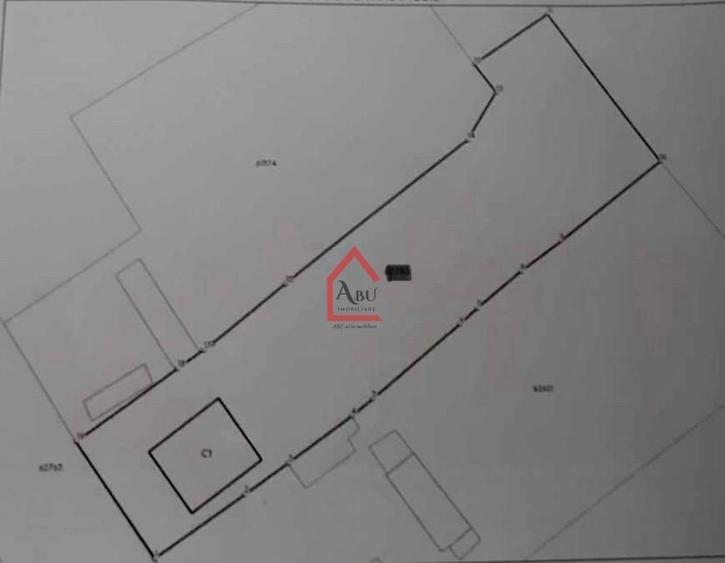 Teren Construcții intravilan de 1383 mp, în Erbiceni