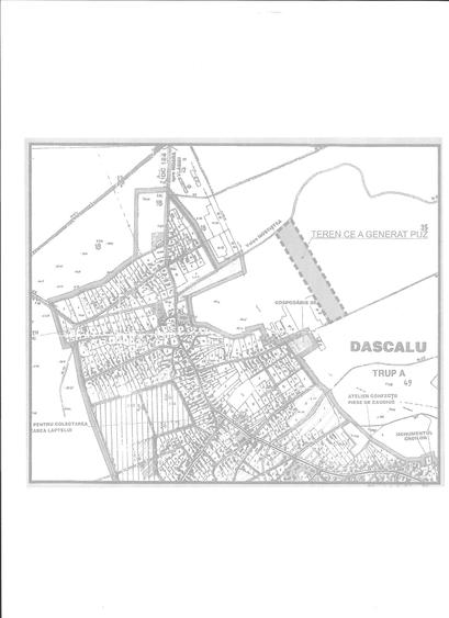 Teren Construcții intravilan de 35000 mp, în Dascălu