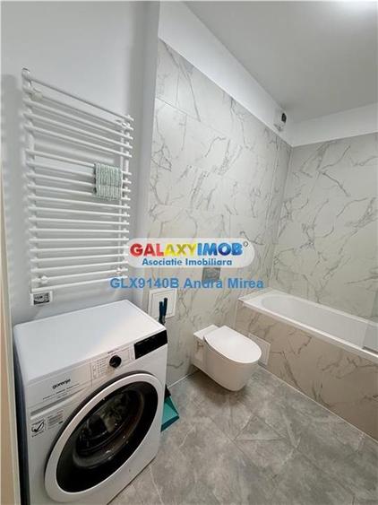 Apartament cu 2 camere semidecomandat, mobilat în Băneasa