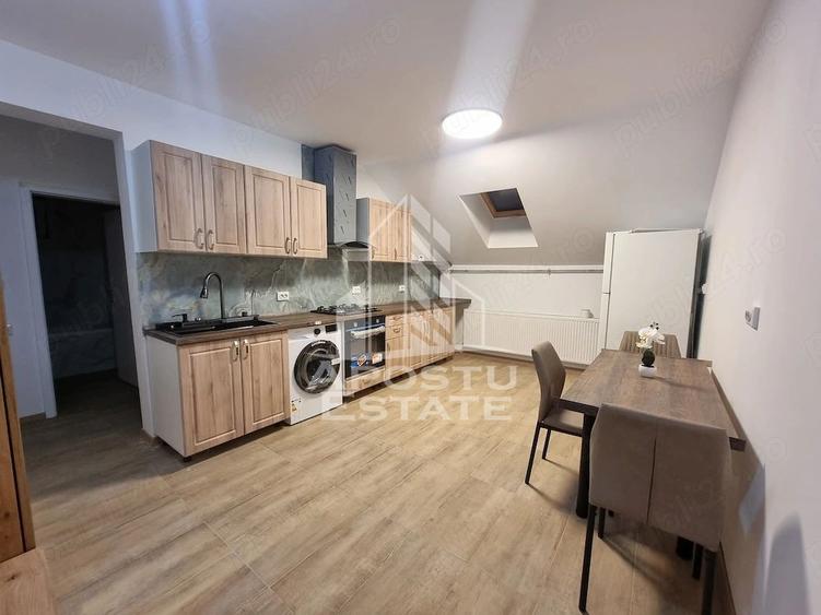 Apartament cu 2 camere decomandat, mobilat în Aradului