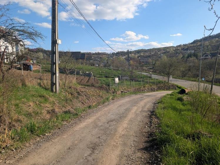 Teren de vanzare Valea Jelnii langa asfalt - 2