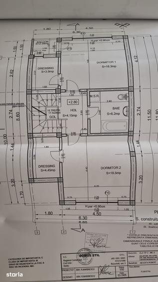 Casă cu 5 camere cu Teren 130 Mp în Nord