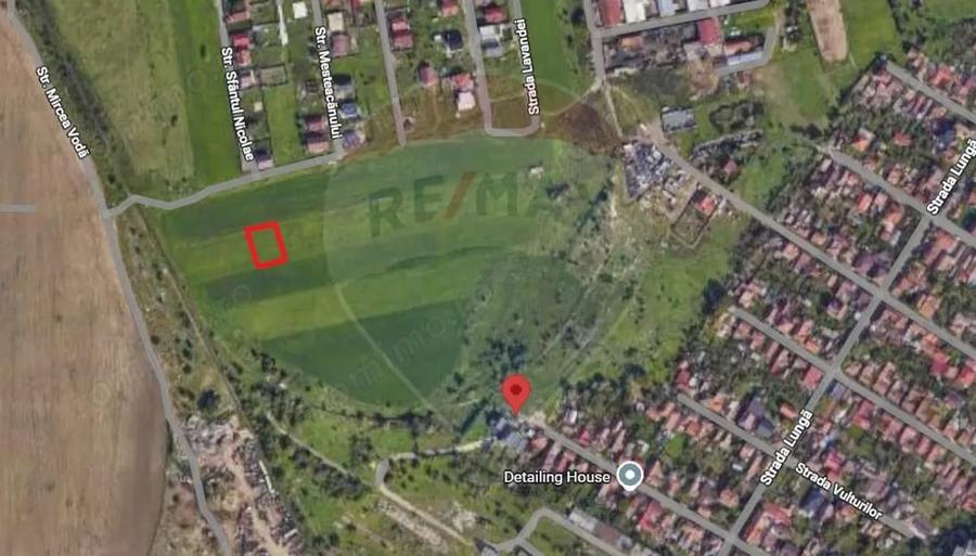 Teren de 416 mp, în Bujac