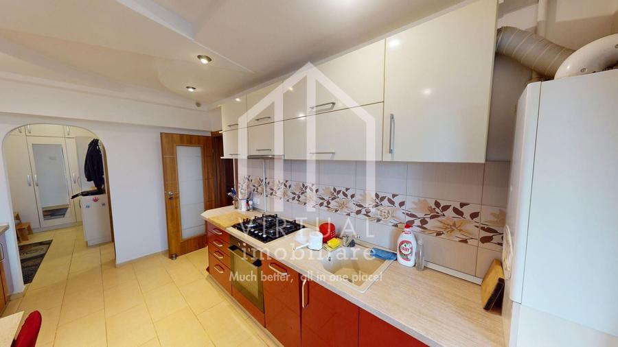 Apartament cu 2 camere decomandat, mobilat în Central