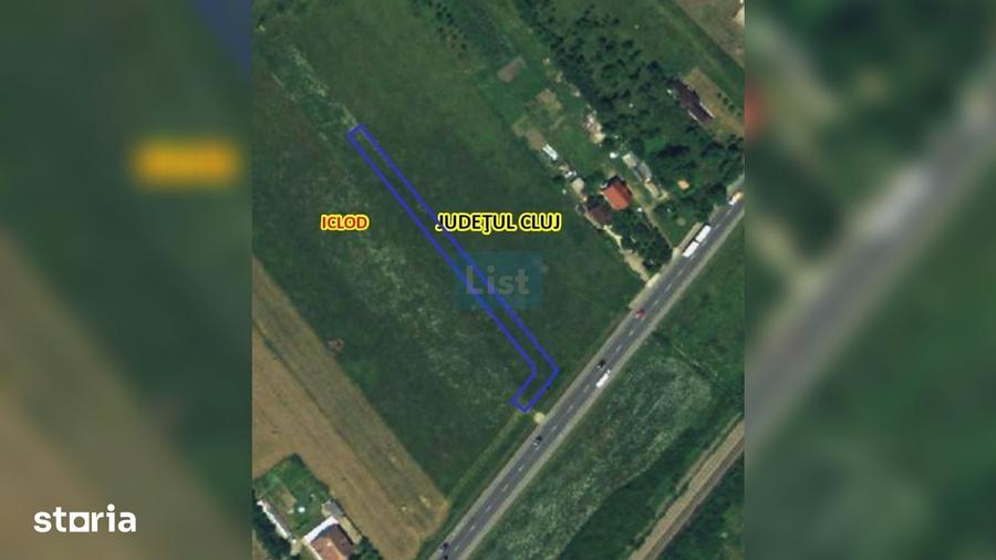 Teren intravilan 7800mp in Livada Iclod, utilitati, 63 euro/mp - 1