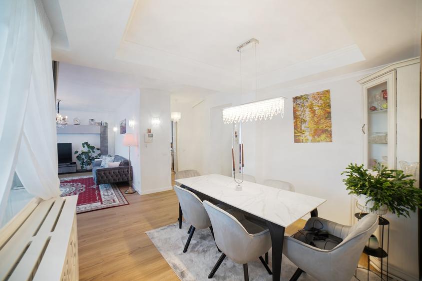 Apartament cu 2 camere semidecomandat, mobilat în Pipera