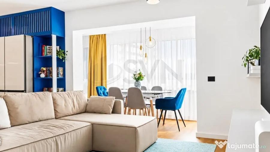 Apartament cu 4 camere decomandat în Herăstrău