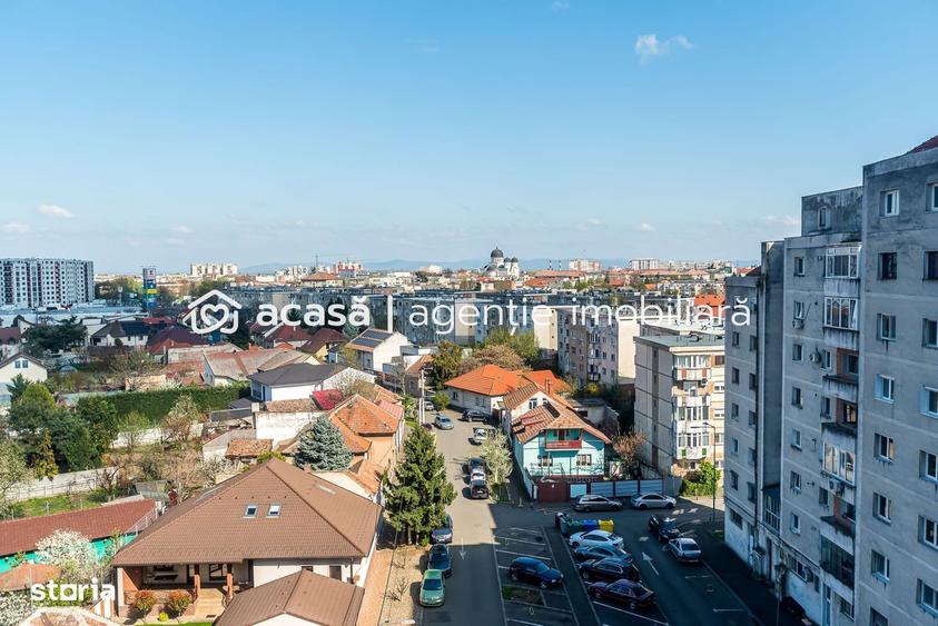 Apartament cu 2 camere decomandat, mobilat în Intim