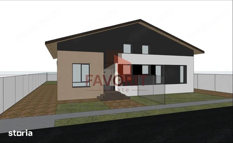 Casă cu 3 camere cu Teren 300 Mp în Săcălaz