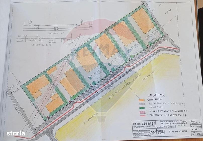 Teren parcelat 27.299mp Timisoara / Zona Sagului - 5