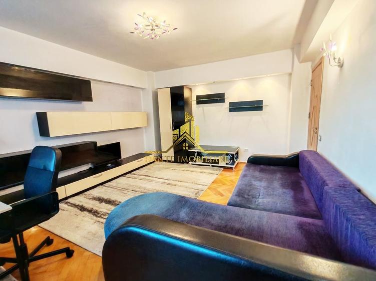 Apartament cu 3 camere decomandat, mobilat în Semicentral