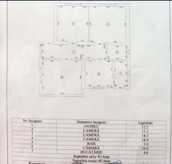 Casă individuală cu 3 camere cu Canalizare în Someșeni