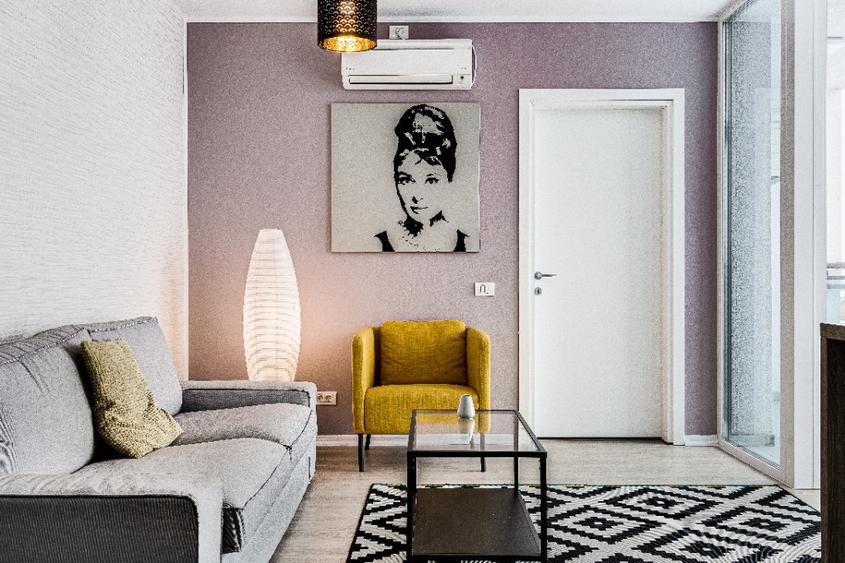 Apartament cu 2 camere semidecomandat în Ultracentral
