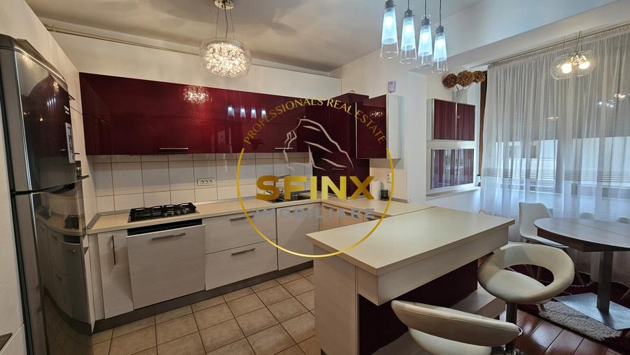 Apartament cu 3 camere decomandat, mobilat în Titan