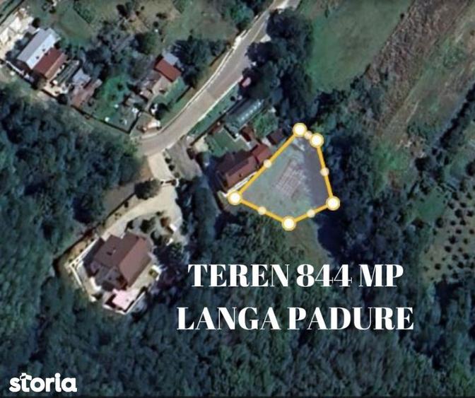 Teren de 844 mp, în Băbana
