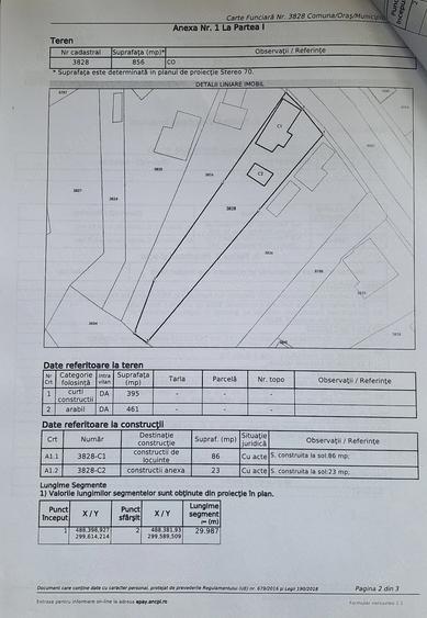 Casă cu 3 camere cu Teren 856 Mp în Socetu