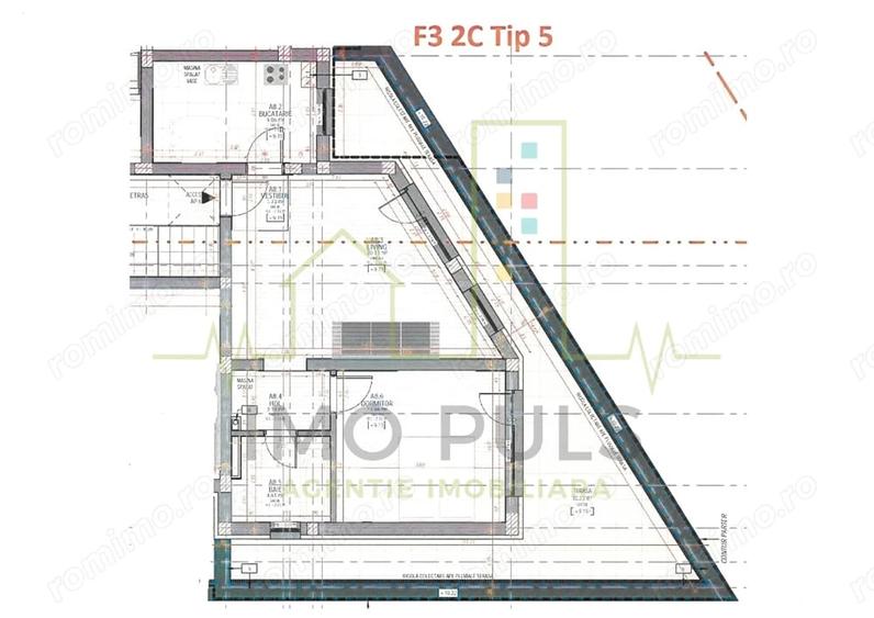 Apartament cu 2 camere semidecomandat în Mehala