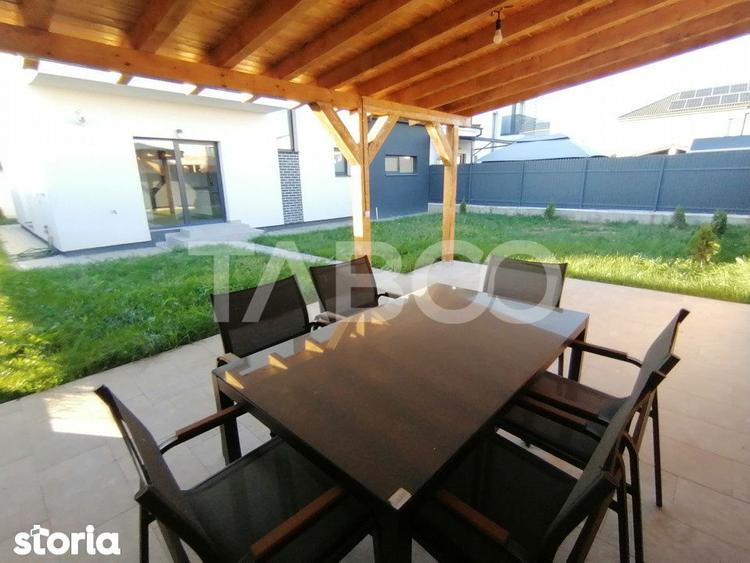 Casa moderna de inchiriat mobilata utilata cu garaj si curte Selimbar - 2