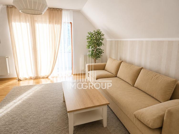 Apartament cu 3 camere semidecomandat, mobilat în Zorilor