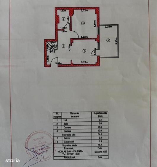 Apartament cu 4 camere în Corbeanca