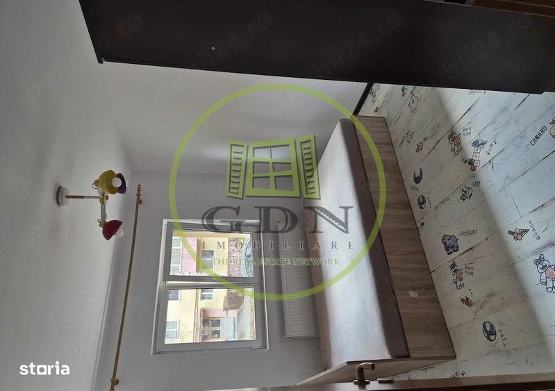Apartament cu 3 camere nedecomandat în Est