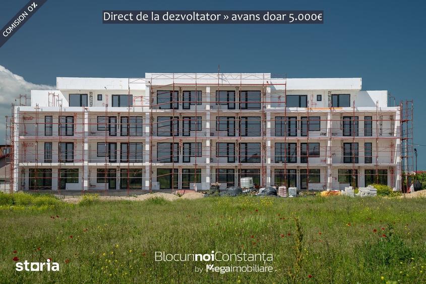 #TVA inclus: Apartament la mare in bloc cu piscina | Costine?ti - 1