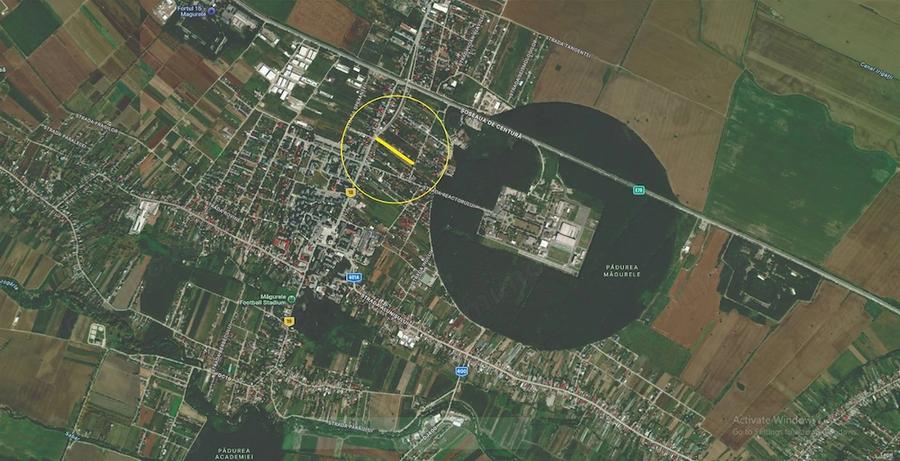 Teren de 6000 mp, în Central