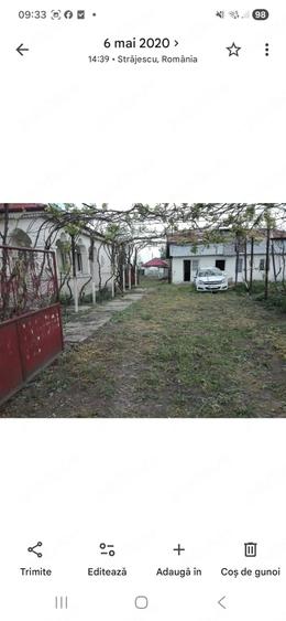 Casă cu Teren 1140 Mp în Străjescu