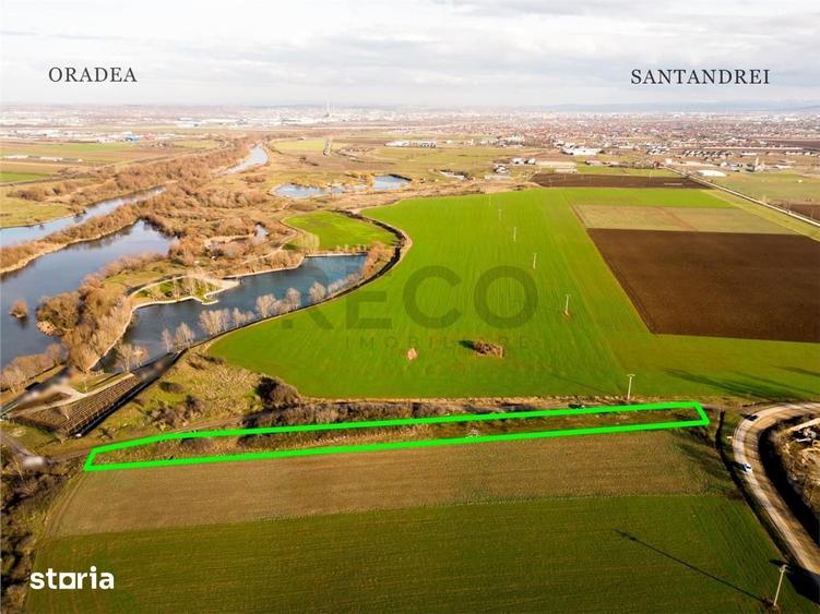 Teren de 2500 mp, în Sântandrei