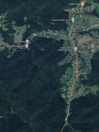 Teren de 5400 mp, în Luncani