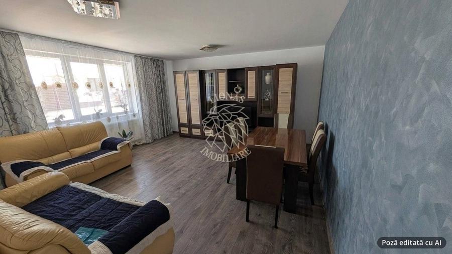 Apartament cu 3 camere decomandat, mobilat în Nord