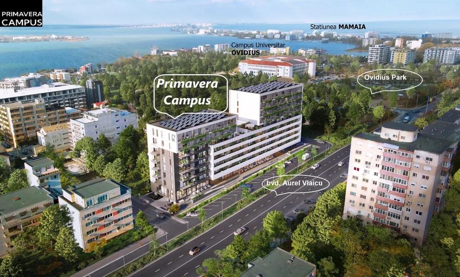 Apartament cu 2 camere decomandat în Tomis Nord