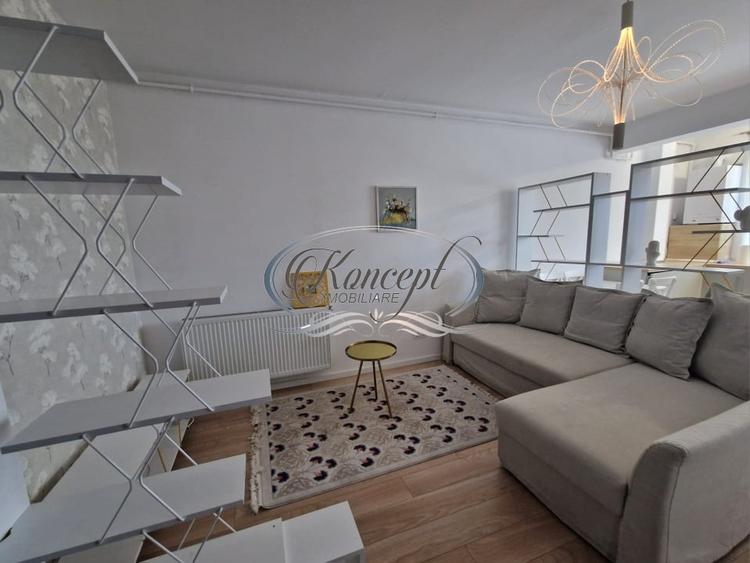 Apartament cu 2 camere semidecomandat, mobilat în Bună Ziua