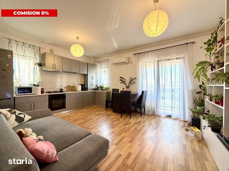 COMISION 0% Apartament 2 camere, 45 mp utili, mobilat/utilat, etajul 2 - 6