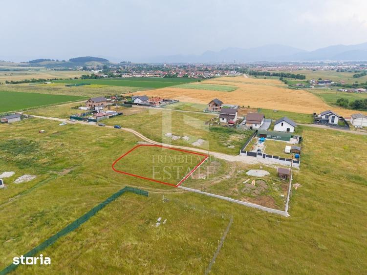 Sanpetru |Teren intravilan 733mp | 3 fronturi stradale - 19
