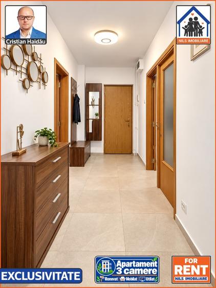 Apartament cu 3 camere decomandat în Unirii