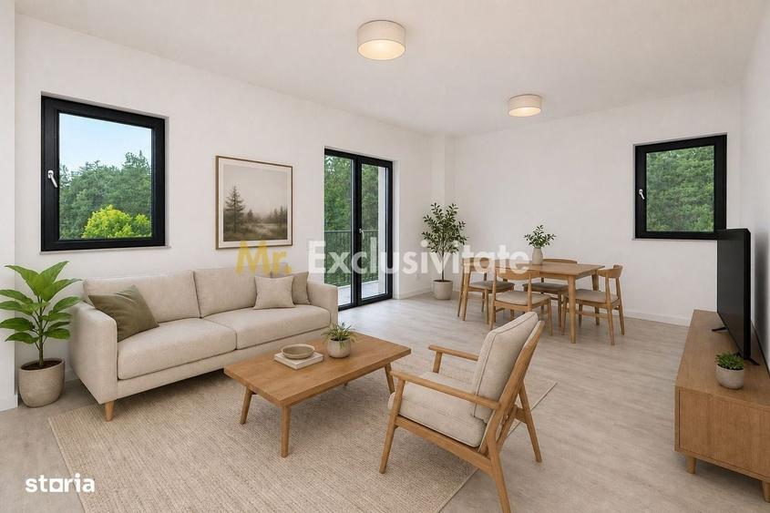 Apartament cu 3 camere decomandat în Smeura