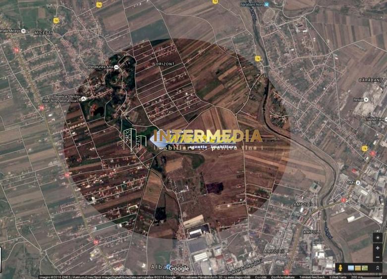 Teren Construcții intravilan de 900 mp, în Cetate