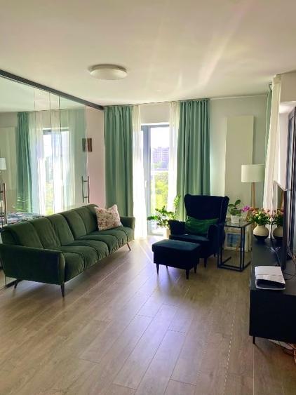 Studio dublu Aviatiei Cloud9 Residence, mobilat + utilat, parcare subterana incl - 1