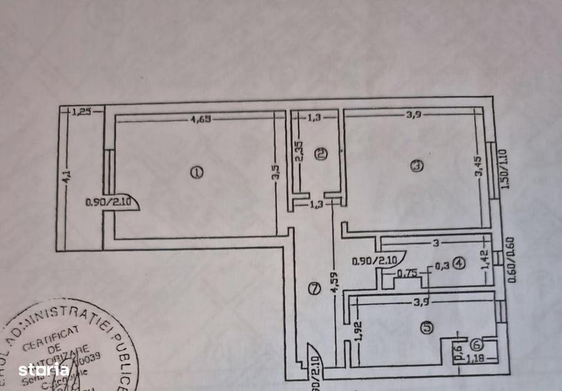 Apartament cu 2 camere decomandat, mobilat în Nicolina — fotografia 3
