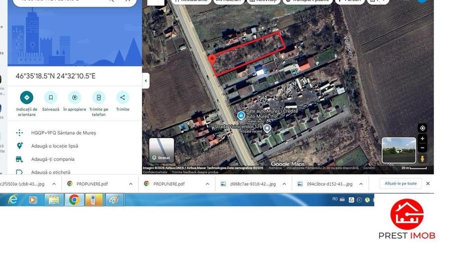 Spațiu comercial, în Curteni
