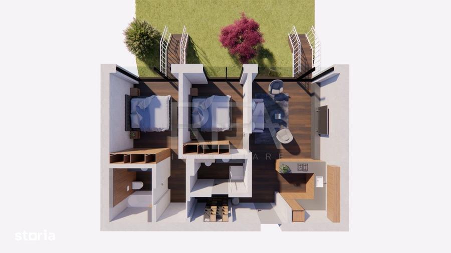 Apartament cu 3 camere semidecomandat în Iancului
