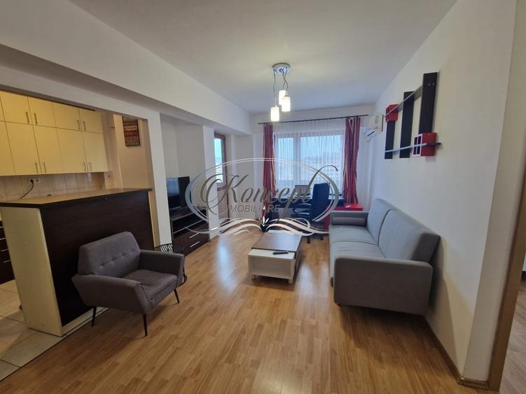 Apartament cu 2 camere semidecomandat, mobilat în Mărăști