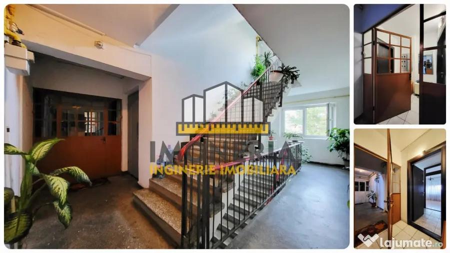Apartament cu 3 camere semidecomandat în Colentina